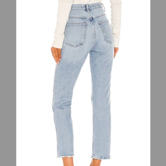 Agolde Pinch Waist High Rise Kick - Riptide Size 24 - Picture 3 of 11